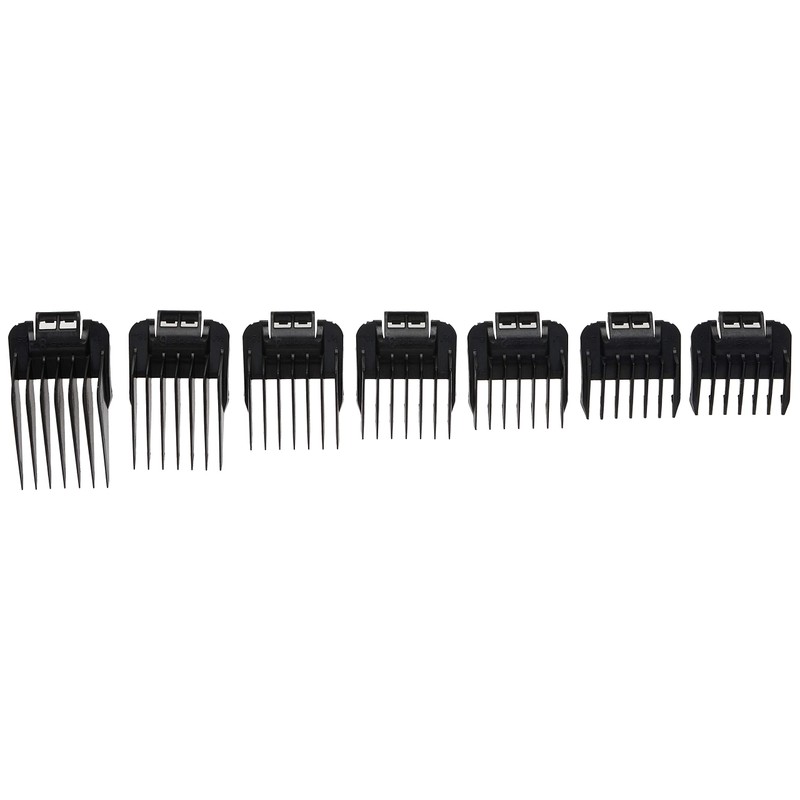 Andis 01380 7-piece Snap-On Comb Set - Easy to Use,