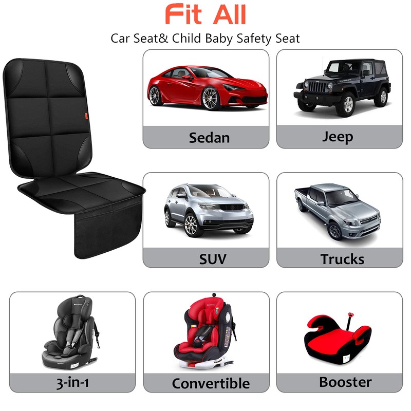 XHYANG Car Seat Protector 1 Pack Car Seat Cushion Mat