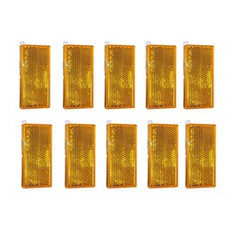 Orange Square Shaped Reflector, 10 Sheets Set * Registration Supported *