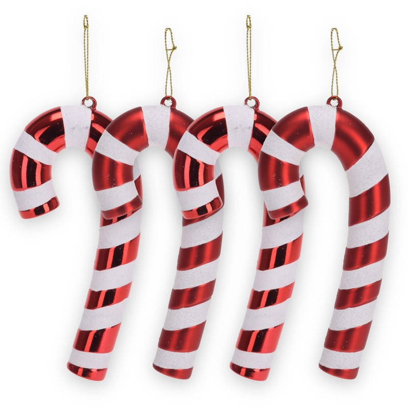 Candy Cane Christmas Tree Decorations for Hanging - Christmas Bauble