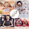8 Pcs Silk Sleep Mask Soft Plush Eye Cover for