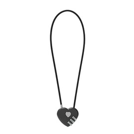 Cerradura de deseos de corazón para los amantes de la boda, cerradura de código pequeño, candados de combinación para bolsas de viaje, maletas, cerradura de cuerda larga