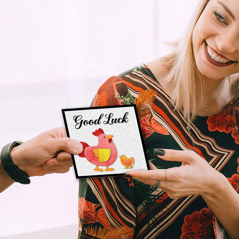 BENECREAT Heart Animal Love Chicken Metal Cutting Die, Hens and