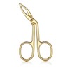 BIUDECO 3pcs Professional Eyebrow Tweezers Comfortable Grip Stainless Steel Kit