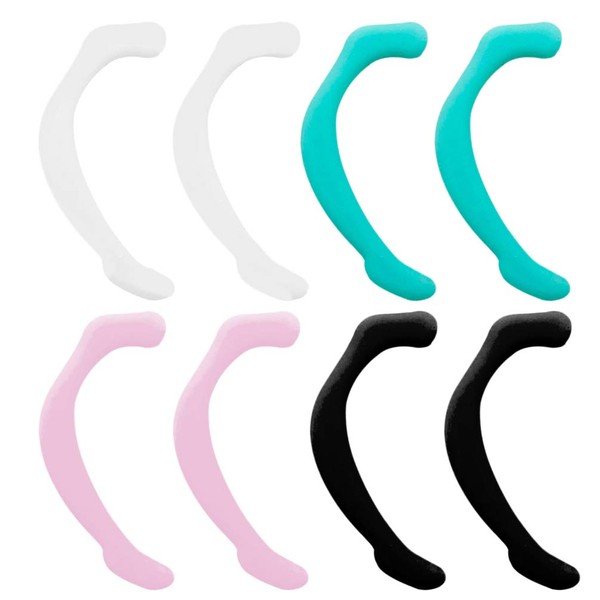 Healifty 4 Pairs Mouth Guard Ear Hooks Face Protection Ear Protection Reusable Soft Ear Pain Prevent Face Pressure Traces Reducing for Women Men Student Workers