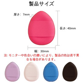Makeup Sponge, Cushion Funde Puff Cosmetic Puff Droplets Shaped, Funde Sponge, Mini Size, For Wet & Dry Use, Portable, Soft, Multi-functional Makeup Puff Mini Makeup Tool (Set of 10)