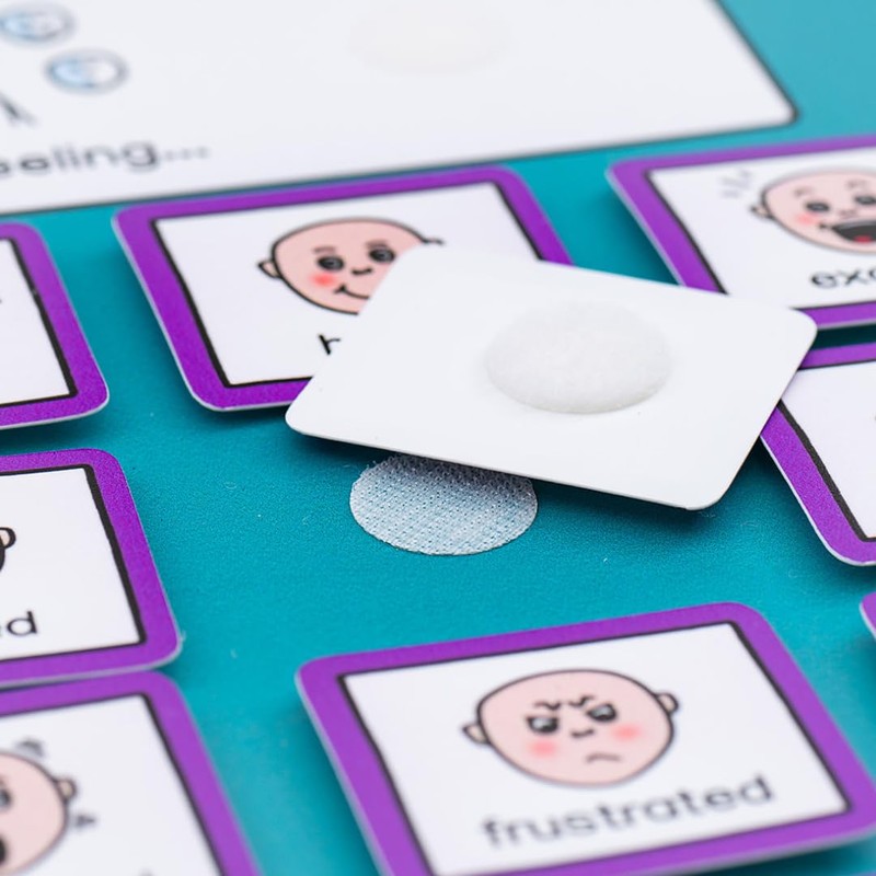 I Am Feeling Chart, (E) Emotions Visual Symbols To Support