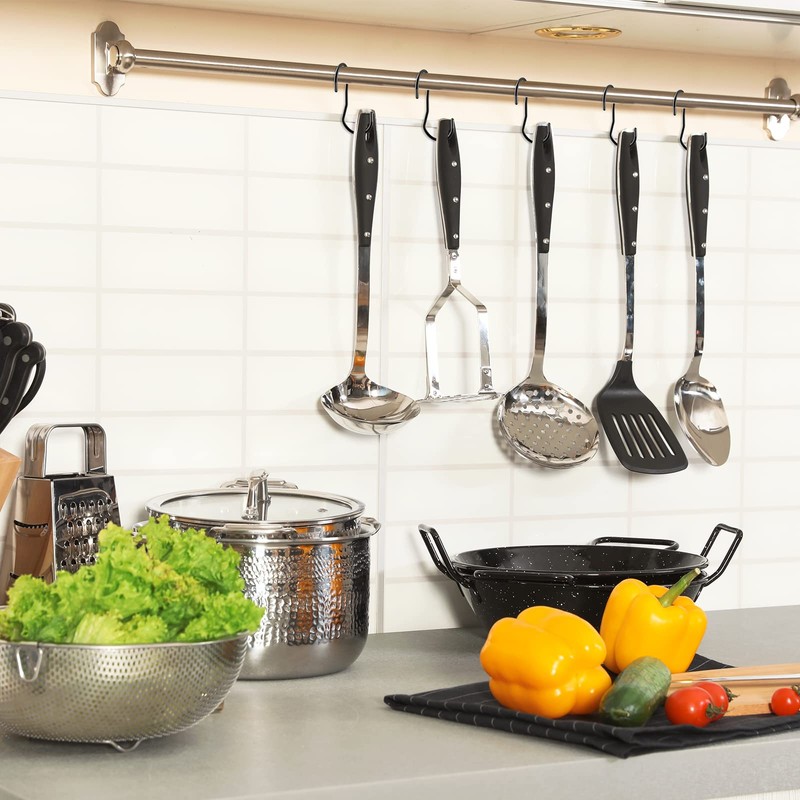 Fitnice クローゼット用ハンドバッグハンガー 10個パック ツイストパースフック 吊り下げ用Sフック 高耐久 Sフック ハンドバッグハンガー オーガナイザー 省スペース