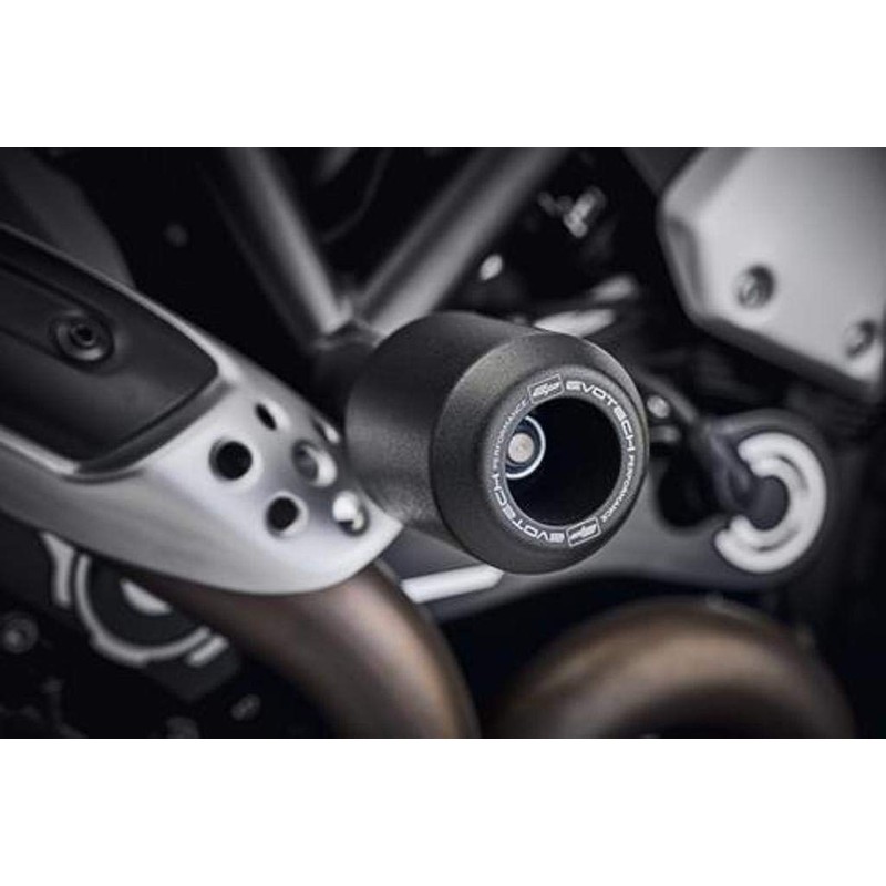 Evotech Performance Frame Crash Sliders/Bobbins to fit Ducati Scrambler 1100's.