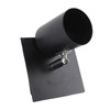 Black GU10 Bulb Holder Modern Lamp Base Metal Light Socket