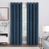 Eclipse Aurelia Velvet Room Darkening Grommet Noise Reduction Window Curtains