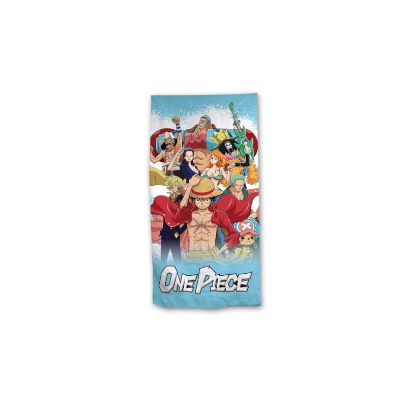 aymax One Piece Beach Towel, Straw Hat Crew Design, 90