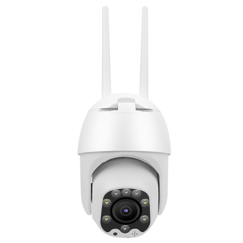 1080P Wifi PTZ Camera 8 Lights Nigh Vision IP66 Waterproof