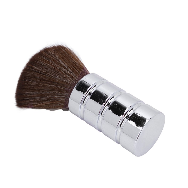 Barber Neck Duster Brush Soft Gentle Electroplating Process Professional Neck