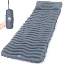 Unigear Ultralight Inflatable Sleeping Pad, Compact Air Camping Mat,Lightweight Camping Mattress for Backpacking, Hiking and Traveling