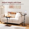 MAHANCRIS TV Tray Table, Sofa Armrest Tray Table for Couch,