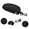 Yamrots 3pcs Zipper Hard Sunglasses Cases Portable Travel Eyeglasses Cases