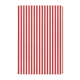 Jihqo Red White Stripes Crib Sheets for Boys Girls Soft Breathable Mini Crib Sheets for Baby 52" x 28"