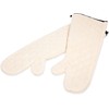 San Jamar Conventional Style Oven Mitt, Heat Resistant Pot Holder
