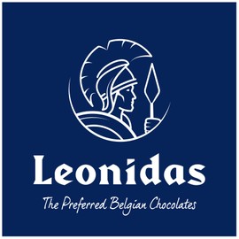 Leonidas House Tin Gift Box, 250g, Two Beautiful Colours (Cream)