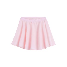 Nokecina Ballet Dance Tutu Skirts for Kids Girls Pink Dresses Size 6-7 Years Old Stretchy Waistband Dancewear Team Uniform