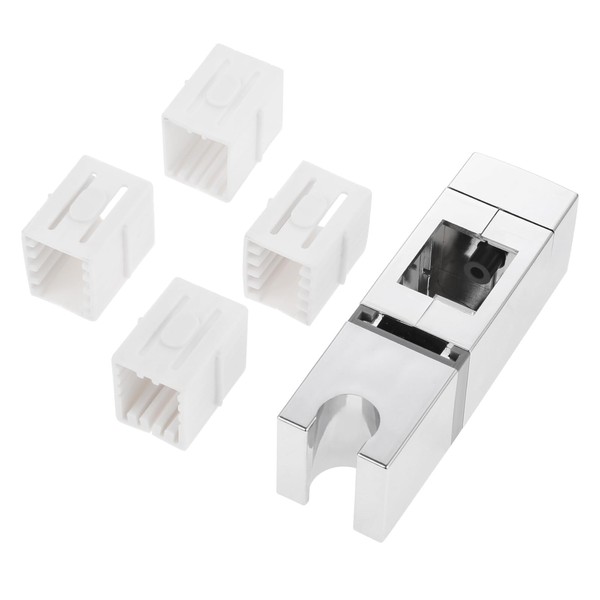 DRELD Adjustable Shower Bracket- No Removal of Shower Rail Shower