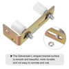 uxcell Slide Gate Guide Roller 1.6" Adjustable Rollers with L-Shape