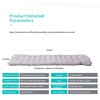 XLRPAT Gray Foldable Soft, Comfortable and Warm Mattress - 8
