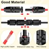 DKARDU Solar Panel to O Ring Cable, 10AWG Solar Panel