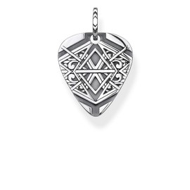 Thomas Sabo Men Pendant Dog Tag 925 Sterling Silver PE836-637-21