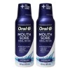 Oral-B Mouth Sore Oral Rinse Soothing Mint Flavor 8oz each,