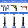 Aemygo 9 Pcs Firewood Splitter Drill Bit Set, 42mm/32mm Firewood