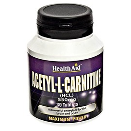 HealthAid Acetyl-L-Carnitine 550mg - 30 Tablets