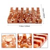 KUHPLOVE Draining Soap Holder Made of Resin, Terrazzo Pattern Tray