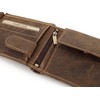 GREEN DEED Genuine Leather Men's Wallet - Large Leather Wallet