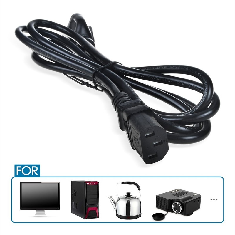 Digipartspower 5ft/1.5m AC Power Cord Cable Adapter Lead Compatible with