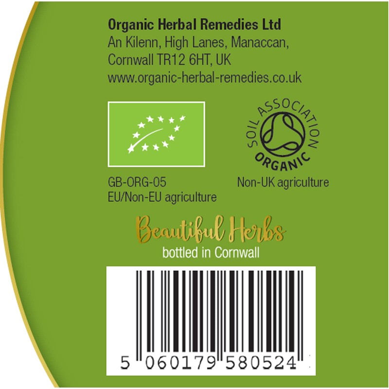 Organic Herbal Remedies 100 ml Liquorice Tincture