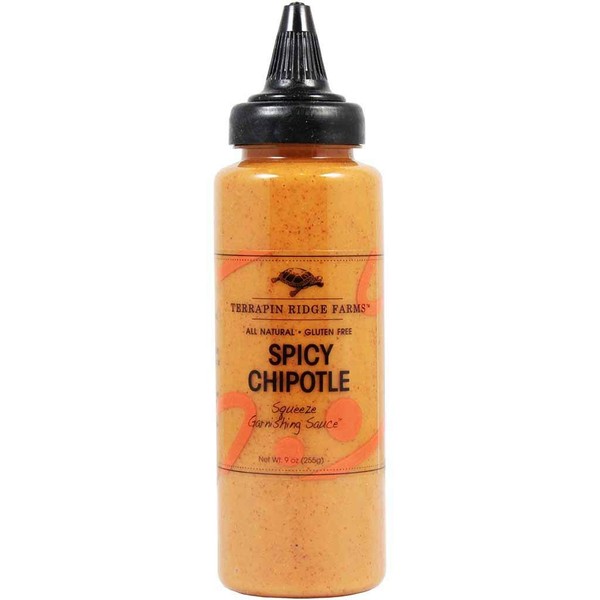 Terrapin Ridge Farms Spicy Chipotle Squeeze Garnishing Sauce (3 Pack)