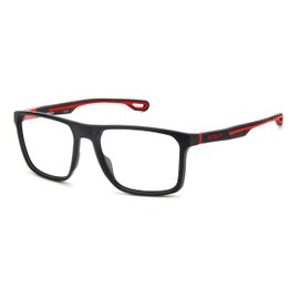 CARRERA Men's 4413 Sunglasses, Matte Black Red, 55
