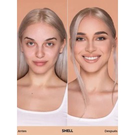 SHEGLAM Complexion Pro Base Líquida Mate Larga Duración - Shell