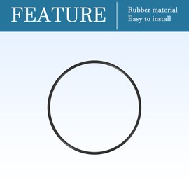 QUARKZMAN 1 Nitrile Rubber Nitrile Rubber Round Sealing Ring Seal 160 mm x 150 mm x 5 mm for Tap Plumbers Repair Seal Connection, Black