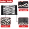 GAOLAOSY Universal Cargo Storage Mesh Net, Small Elastic Car Trunk