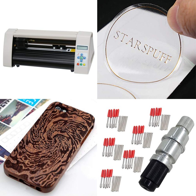 AFUNTA 30 pcs (30/45/60 Degree) Blade Vinyl Cutter Plotter Cutting