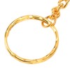 Trumpet Key Chain Pendant Metal Brass Fashionable Stylish Musical Instruments