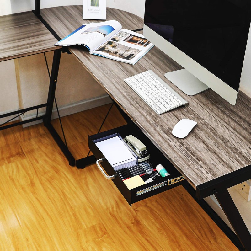 Gome Under Desk Pull-Out Drawer - Storage Organizer Office Mounted,