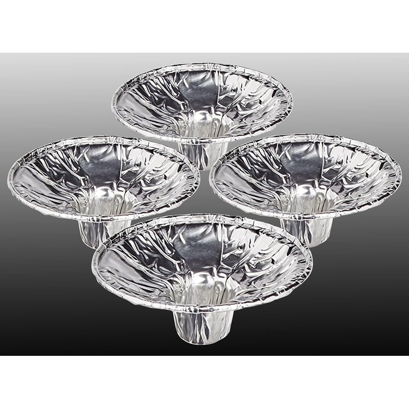 OHR Extra Heavy Disposable Aluminium Foil Candle Holder, Drip Cup