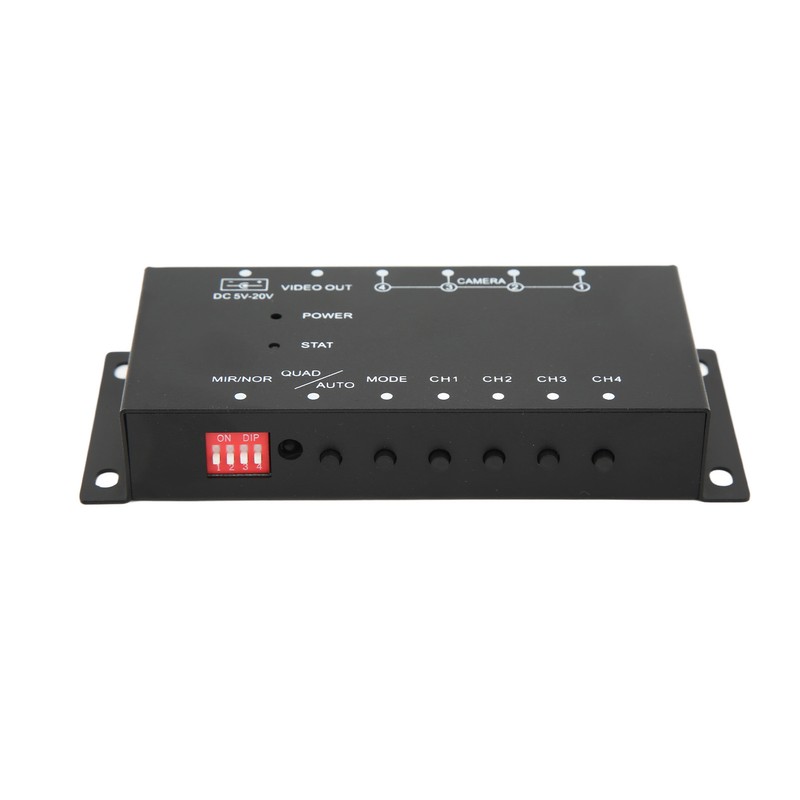 Mobile Digital Video Splitter 4 Channel Mini Video Splitter 720P