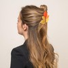 Thanksgiving Hair Clips Fall Maple Claw Clip Autumn Maple Hair