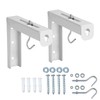 Mount-It! Projector Screen Wall Mount L-Brackets - Wall Hanging Bracket
