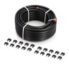 Air Compressor Tubing Kit 3/4" x 100ft HDPE Aluminum Piping